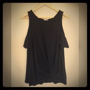 B.P. Cold Shoulder Top